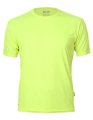 Heren Sportshirt CONA SPORTS Rainbow Tech Tee neon Yellow